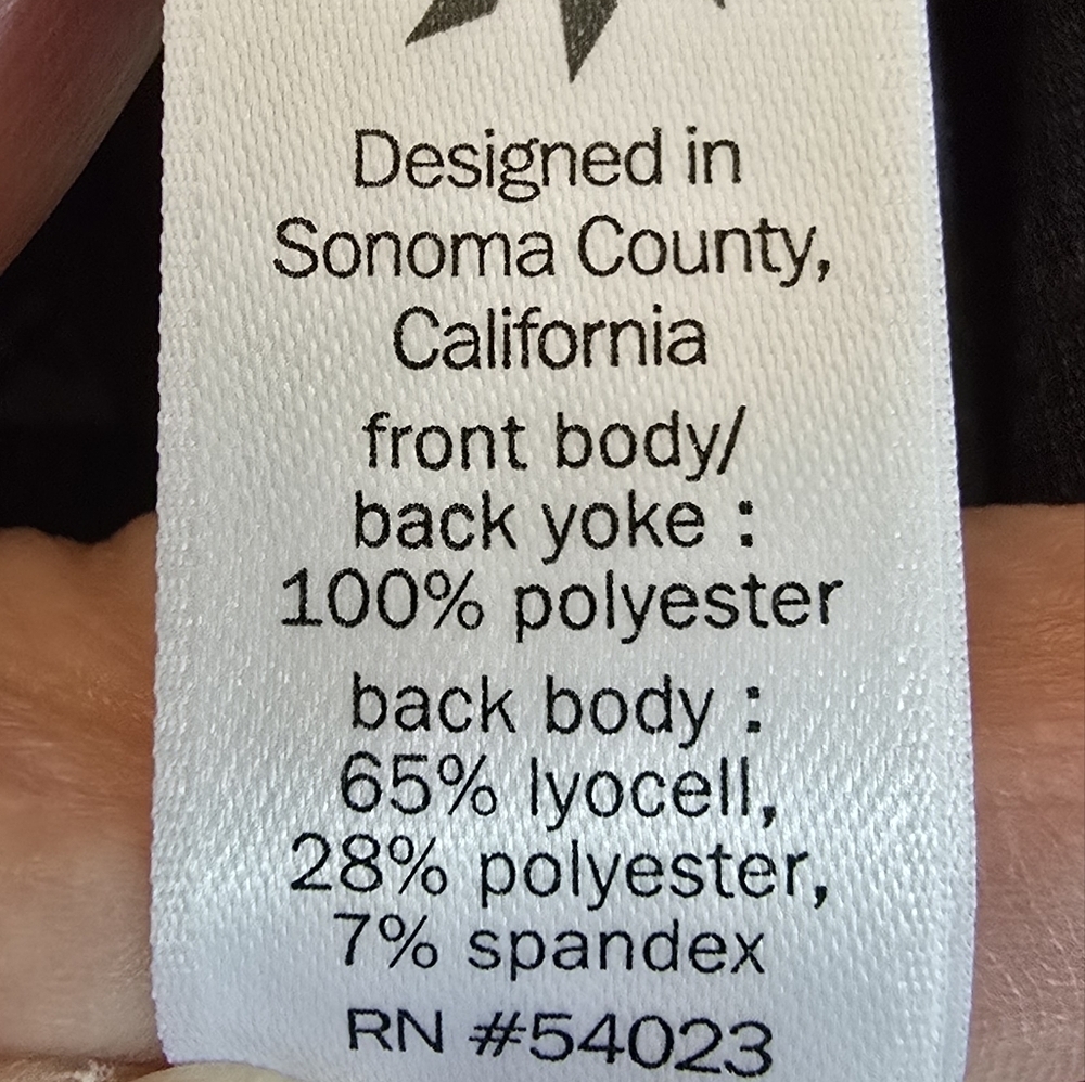 Athleta Women's Navy Blue floral Tapestry Mixed Media Tank Top Sleeveless Size S - Picture 12 of 13